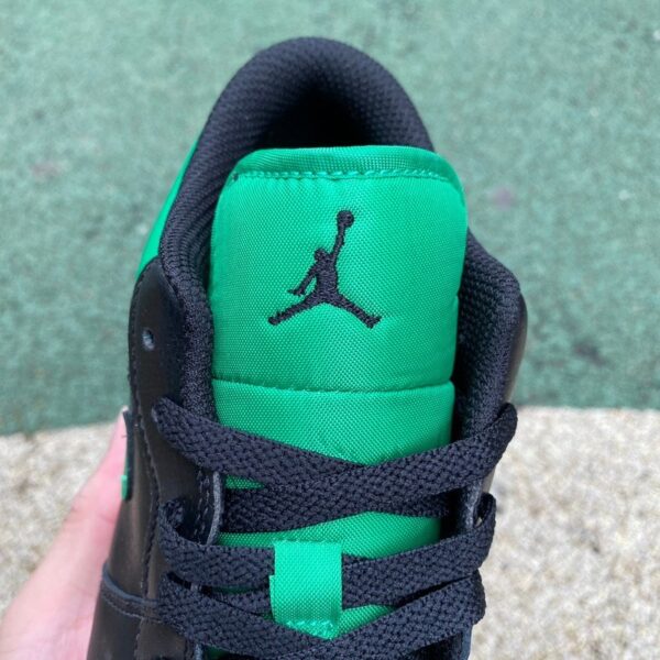 Air Jordan 1 Low “Black Green Toe” – DT Pure Original Basketball Shoes - Image 6