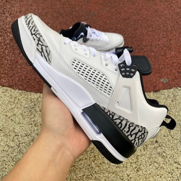 Nike Air Jordan Spizike Low “White Cement” – Spike Lee Edition – FQ1759-104 – Sports Basketball Shoes - Image 7
