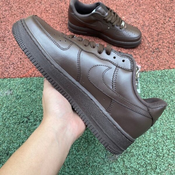 Supreme x Nike Air Force 1 Low “Brown” – AF1 – Pure Original Sneakers – CU9225-200 - Image 7