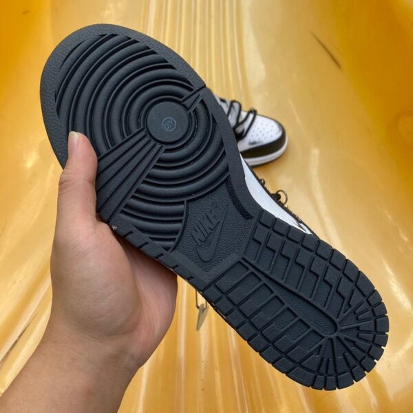 Nike Dunk Low Retro "Black" Graffiti Deconstructed Casual Shoes - Image 13