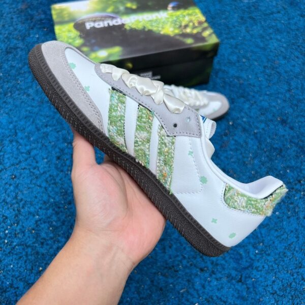 Adidas Samba OG “White Green” – Custom Edition - Image 7