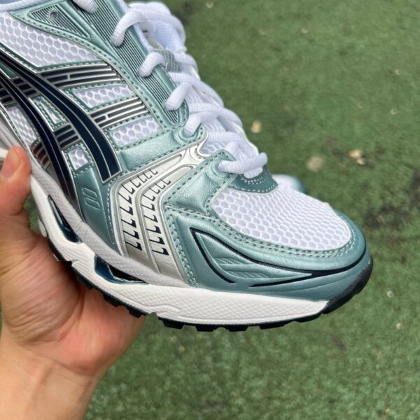 Asics Gel-Kayano 14 Beige/Silver/Green (Premium) - Image 7