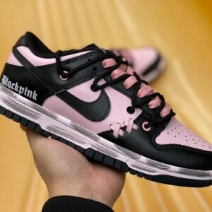 Nike Dunk Low "Black and Pink Double XX"