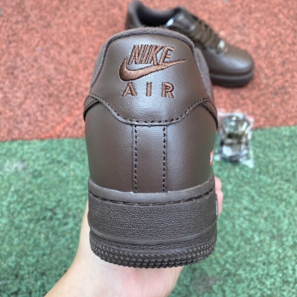 Supreme x Nike Air Force 1 Low “Brown” – AF1 – Pure Original Sneakers – CU9225-200 - Image 8