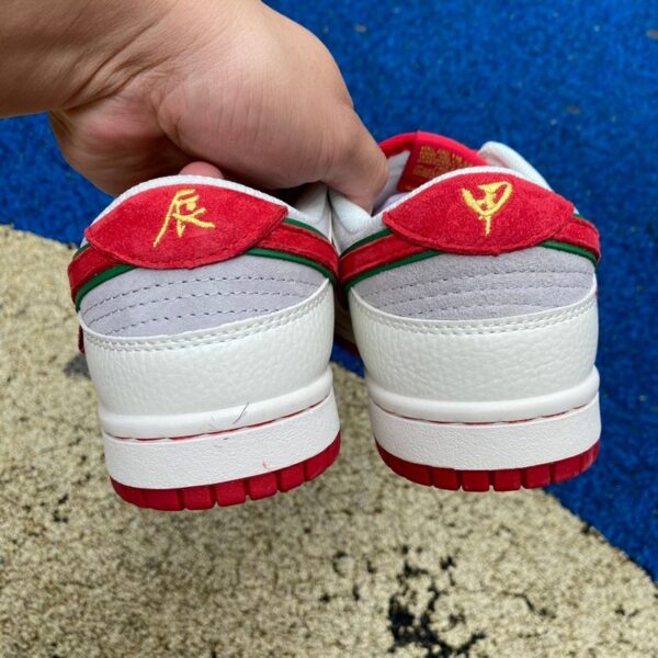 Nike Dunk Low “White Red Grey – Dragon Year” - Image 8