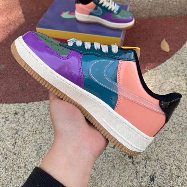 Nike Air Force 1 Low SP x Undefeated “Patent Purple Pink” - Image 8