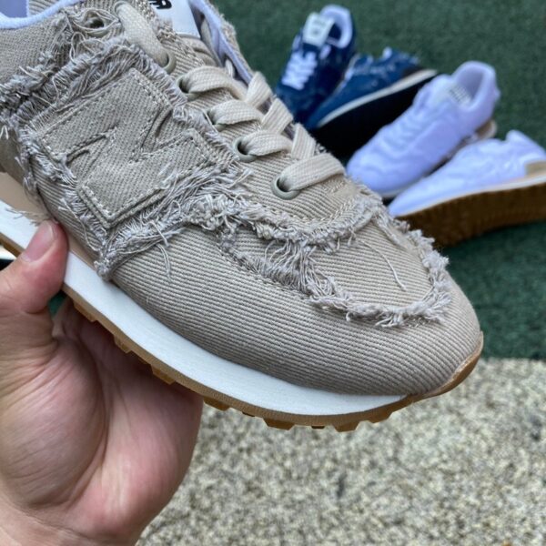 New Balance x Miu Miu NB574 Beige (Women) - Image 4