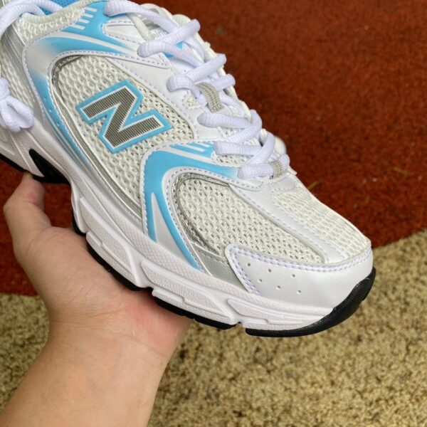 New Balance MR530 White/Silver/Blue - Image 4