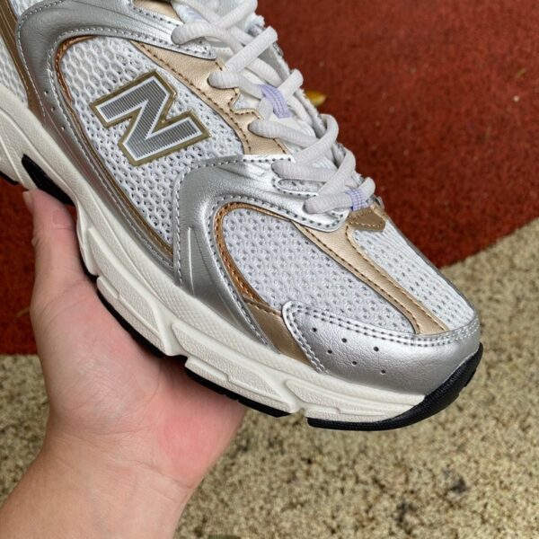 New Balance MR530 White/Champagne - Image 4
