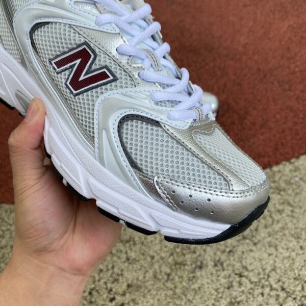 New Balance MR530 White/Silver/Brown (Premium) - Image 9