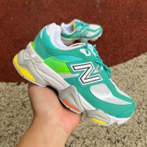 New Balance 9060 “White Aqua Green” – Kids
