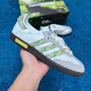 Adidas Samba OG “White Green” – Custom Edition