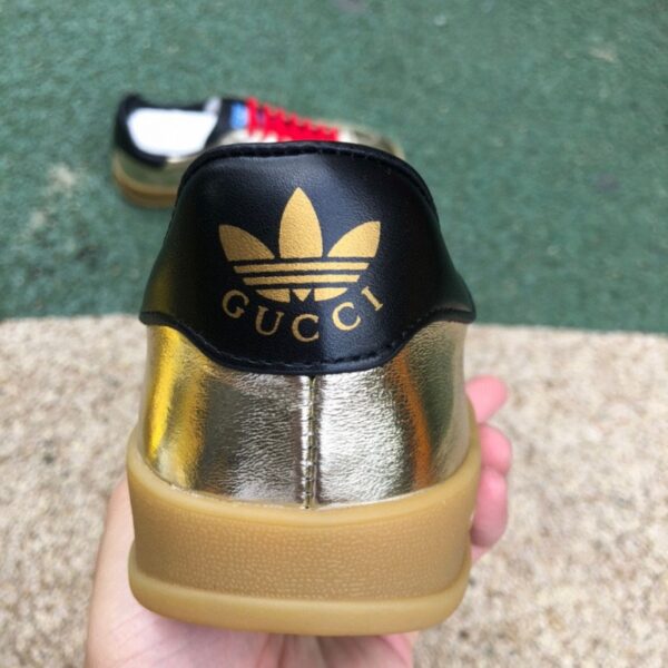 Adidas x Gucci Gazelle “Gold Red Black” - Image 9
