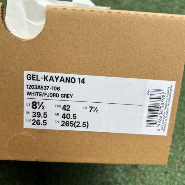 Asics Gel-Kayano 14 Beige/Silver/Green (Premium) - Image 9